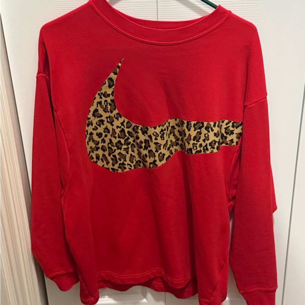Nike Leopard Crewneck Sweatshirt